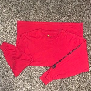 Men’s long sleeve Carharrt shirt